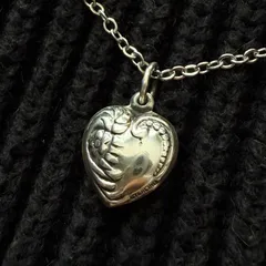 40s　スウィートハートジュエリー　WW2　シルバー　チャーム　勿忘草　波