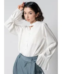 Adoon plain プリーツスリーブブラウス Fのサムネイル