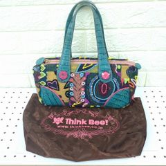 新品 Think Bee! シンクビー ポルカドッツ デニム バッグ トート Think Bee! 新品 ポルカドッツデニムバッグ シンクビー - メルカリ