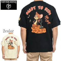 NEVER MIND ネバーマインド トムとジェリー tjn-2611 半袖Ｔシャツ サーマル 半袖TEE ワッフル トップス tjn-2611のサムネイル