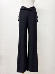 前開き】新品 LサイズJoan社交ダンス 花柄パネルプリントカットソー