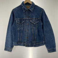 【中古】70s LEVI'S 70505 4thタイプ サイズ42(L～LL相当) ビッグE ボタン裏刻印526 リーバイス[91]