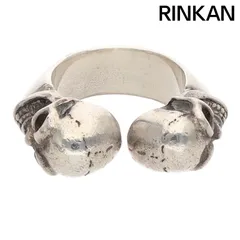 ガボール  ホールディング/クォータースカルハーフトライアングルワイヤー シルバーリング メンズ 8号