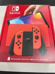 【未使用・角つぶれあり】任天堂 ニンテンドー Nintendo Switch（有機ELモデル）マリオレッド HEG-S-RAAAA スイッチ本体 4902370551495