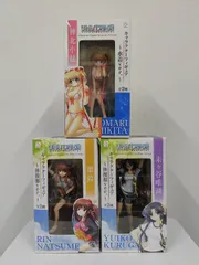 【未開封】リトルバスターズ　キャラクターフィギュア　（神北小毬、棗 鈴、来ヶ谷唯湖）