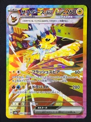 ポケモンカードゲーム ポケカ サンダースex SAR SV8a-209 SV8a ハイクラスパック「テラスタルフェスex」 トレカ TCG 264