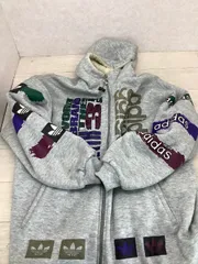 A1 アディダス デサント 製 ヴィンテージジャケット コート ヴィンテージ ボアパーカー 中古現状品