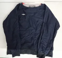 UMBRO/アンブロ　スポーツウェア　長袖　紺　サイズＯ【中古品】