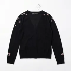 KEITA MARUYAMA 花柄刺繍 ブラック カーディガン[AB-6_20260401-162013]