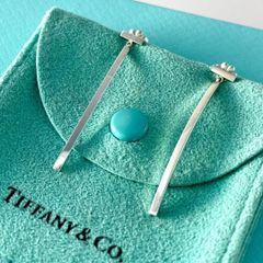美品】ティファニーT バーピアス ローズゴールド 片耳 - メルカリ
