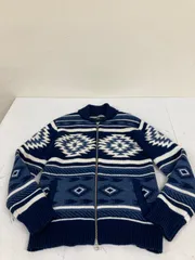 送料無料★AZUL by moussy アズールバイマウジー★ジップアップ　ニットジャケット　ブルゾン★メンズ　Mサイズ　#80402sNj123のサムネイル