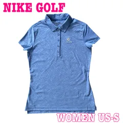 NIKE GOLF ナイキゴルフ 半袖 『Ko Orina』刺繍入り 総柄 速乾性 ストレッチ ポロシャツ US-S