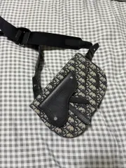 ディオール オブリーク サドル メッセンジャーバッグ ベージュ 単品