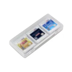 【ホワイト】3DS ゲームソフト収納ケース ミニ 6枚収納 DS / 2DS / 3DS通用 収納 ゲームカード