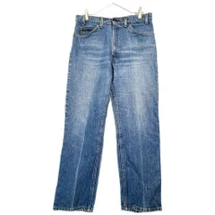 90年代 USA製 Levi's リーバイス 509-0217 デニムパンツ オレンジタブ ブルー(メンズ W34 L29)中古 古着 X7055