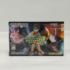 [東店25-3469-2604] [店舗併売]GBA ロックマンエグゼ3 BLACK 特典付き 完品 動作確認済み