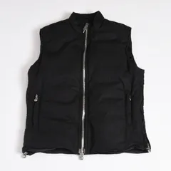 CHROME HEARTS クロムハーツ ダウンベスト サイズSM ダガージップ クロスボール ホースシュー ブラック シルバー925 美品 中古 4b014183のサムネイル