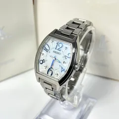 稼働 美品 SEIKO LUKIA セイコー ルキア 腕時計 ソーラー 電波ソーラー シルバー デイト lk SSVW091