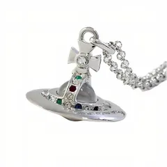 【ギフト対応可】ヴィヴィアンウエストウッド VIVIENNE WESTWOOD ネックレス NEW TINY ORB Necklace シルバー レディース ファッション アクセサリー ジュエリー 人気 ブランド おしゃれ 誕生日 記念 プレゼント 送料無料のサムネイル