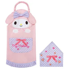 マイメロディ 三角巾付キャラクターエプロン 2点セット スケーター