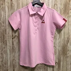 le coq sportif（ルコックスポルティフ）　ゴルフウェア　Tシャツ　ピンク　M