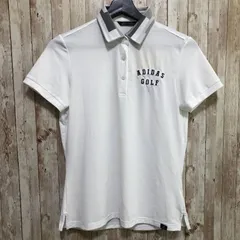 アディダス（adidas）　ゴルフウェア　ADICROSS（アディクロス）　Tシャツ　半袖トップス　ホワイト　L　【訳アリ・タグ付き】のサムネイル