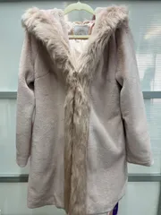 送料無料！！新品タグ付き！！　Rady レディー　レディースコート　ハーフ丈ファーコート　桜ピンクカラー　サイズＦ　#80402MOKAKE