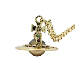 【ギフト対応可】ヴィヴィアンウエストウッド VIVIENNE WESTWOOD ネックレス NEW TINY ORB Necklace ゴールド レディース ファッション アクセサリー ジュエリー 人気 ブランド おしゃれ 誕生日 記念 プレゼント 送料無料のサムネイル
