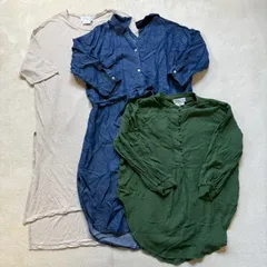 【まとめ売り】3点セット CIAOPANIC TYPY チャオパニックティピー デニムワンピースロングワンピース 長袖ブラウス レディースフリーサイズ