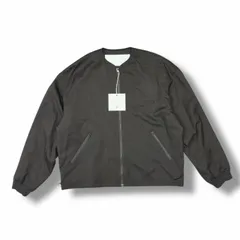 参考上代38500円 未使用 Dulcamara 25SS ウールよそいきバックポケットZipブルゾン 長袖 ブルゾン ドゥルカマラ D125-J127 ブラック （12064M）のサムネイル