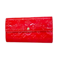 ★SALE【6cc3335-k】ルイヴィトン 長財布 ヴェルニ ポルトフォイユサラ M93633 ローズポップ【中古】レディース