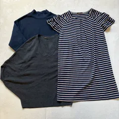 【まとめ売り】3点セット CIAO PANIC チャオパニック ワンピース ドルマンニット トレーナー レディースMサイズのサムネイル