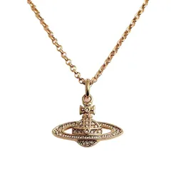 【ギフト対応可】ヴィヴィアンウエストウッド VIVIENNE WESTWOOD ネックレス Mini Bas Relief Pendant Necklace ペンダント ゴールド アクセサリー ジュエリー 人気 ブランド おしゃれ 誕生日 プレゼント 送料無料のサムネイル
