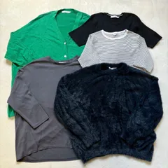 【まとめ売り】5点セット AMERICAN HOLIC アメホリ トレーナー シャギーニット カットソー カーディガン レディースLサイズ カジュアル