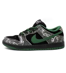 ナイキ NIKE × ゼアスケートボード There Skateboards 【 SB DUNK LOW PRO HF7743 001 】 SB ダンク ロー アンスラサイト ゴージ グリーン スニーカー　h7421
