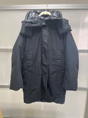 送料無料！！UNIQLO ユニクロ　メンズコート　中綿コート　フード付き暖かコート　ブラック　サイズM   #80402MOKAKE