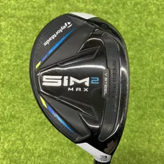 TaylorMade/テーラーメイド SIM2 MAX ユーティリティ フレックスS 19° 約40インチ ヘッドカバー無し