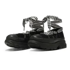 新品 コンバース CONVERSE スニーカー レディース 厚底 オールスター トレックウエーブ BL OX ブラック/ブラック ALL STAR TREKWAVE BL OX バレエシューズ