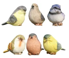 庭園 庭 ガーデニング雑貨 動物 雑貨 鳥 英国風 インテリア 置物 おしゃれ かわいい ガーデン ガーデニング (小鳥 セット)