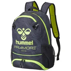 ヒュンメル(hummel) プリアモーレバックパック22 ブラック×ライムイエロー(9032) HFB8052のサムネイル