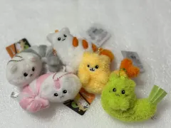 完全体/新エビ猫ぬいぐるみ キーホルダー/5種セットまとめ売り