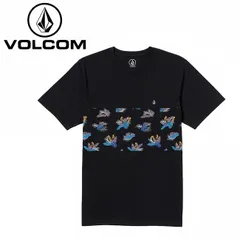【新品】VOLCOM ボルコム Summerside Crew Short Sleeve T-Shirt BLK1 サマーサイドクルーショートスリーブシャツティーシャツ A0102308 【 トップス 半袖 Tシャツ アウトドア 】★