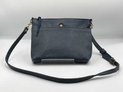極美品】Loro Piana ミルキーウェイ ピッコラ ネイビー シボ革 - メルカリ