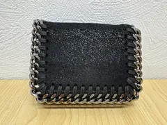 ステラマッカートニー ファラベラ　スモールウォレット　 三つ折り財布 ブラック