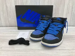 NIKE／ナイキ／AIR JORDAN 1 RETRO HIGH OG／Royal Reimagined／スニーカー／27cm／メンズ／ブラック×ブルー／DZ5485-042