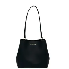 MICHAEL KORS(マイケルコース) ショルダーバッグ プラット ミディアム ショルダーバッグ 35S4G3FS2I 黒 レザー