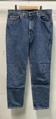 LEVI'S リーバイス ボタン裏553 512-4891 90s USA製 ジーンズ ロゴ アメリカンカジュアル ロングパンツ W38 L32 ブルー コットン100%