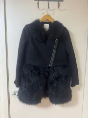 O'2nd ブラック ファー KARA 冬 コート