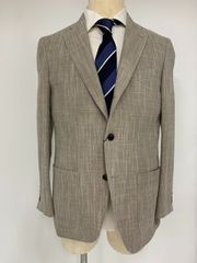 EPOCA UOMO ストライプ グレー 46極美品タリアトーレ ラルディーニ 