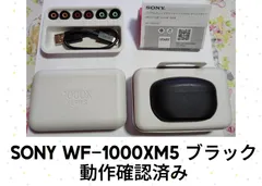 【極美品・動作確認済】SONY WF-1000XM5 ブラック 付属品完備